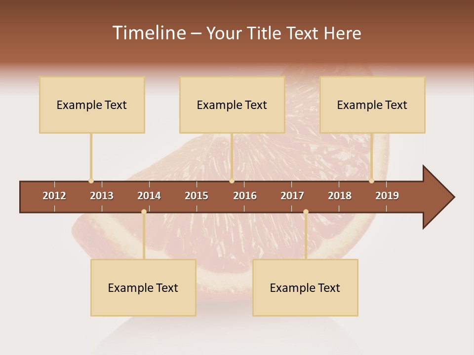 Citrus Succulent Exotic PowerPoint Template