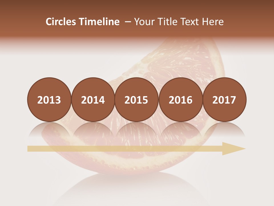 Citrus Succulent Exotic PowerPoint Template