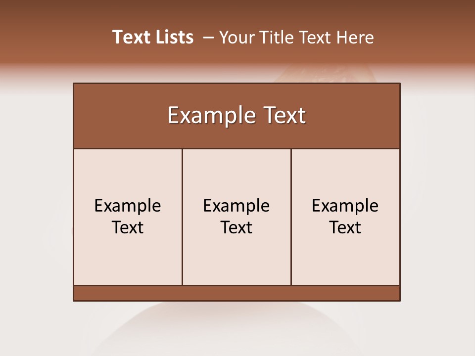 Citrus Succulent Exotic PowerPoint Template