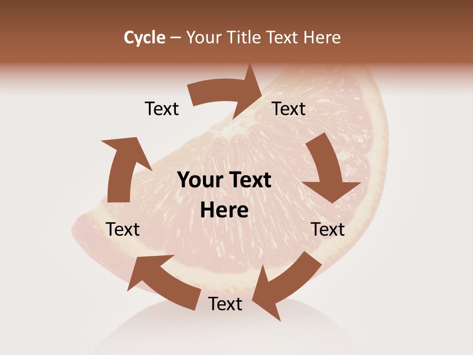 Citrus Succulent Exotic PowerPoint Template