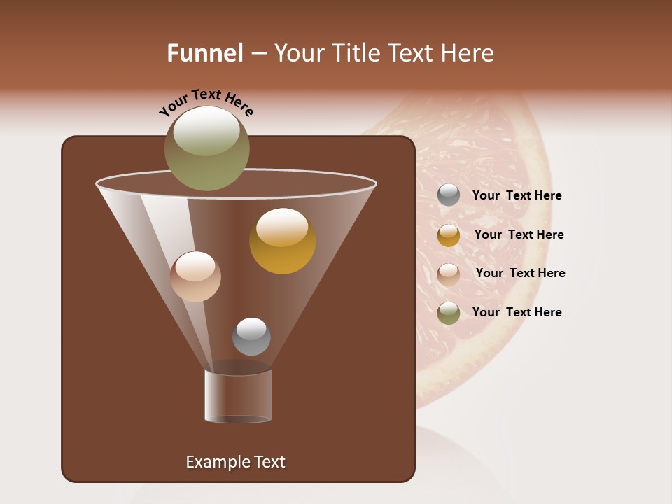 Citrus Succulent Exotic PowerPoint Template