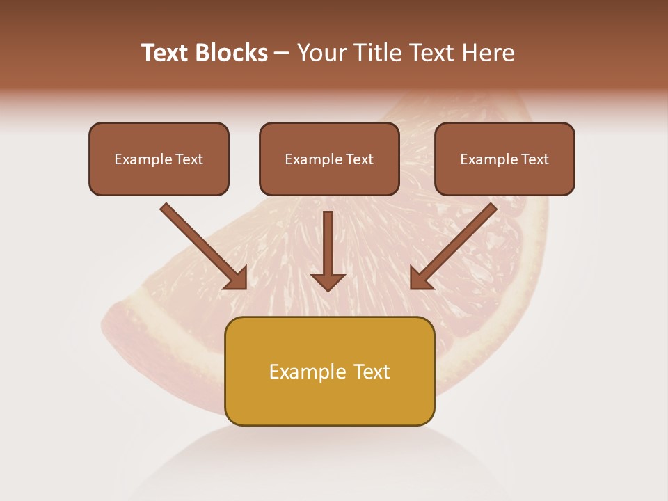 Citrus Succulent Exotic PowerPoint Template