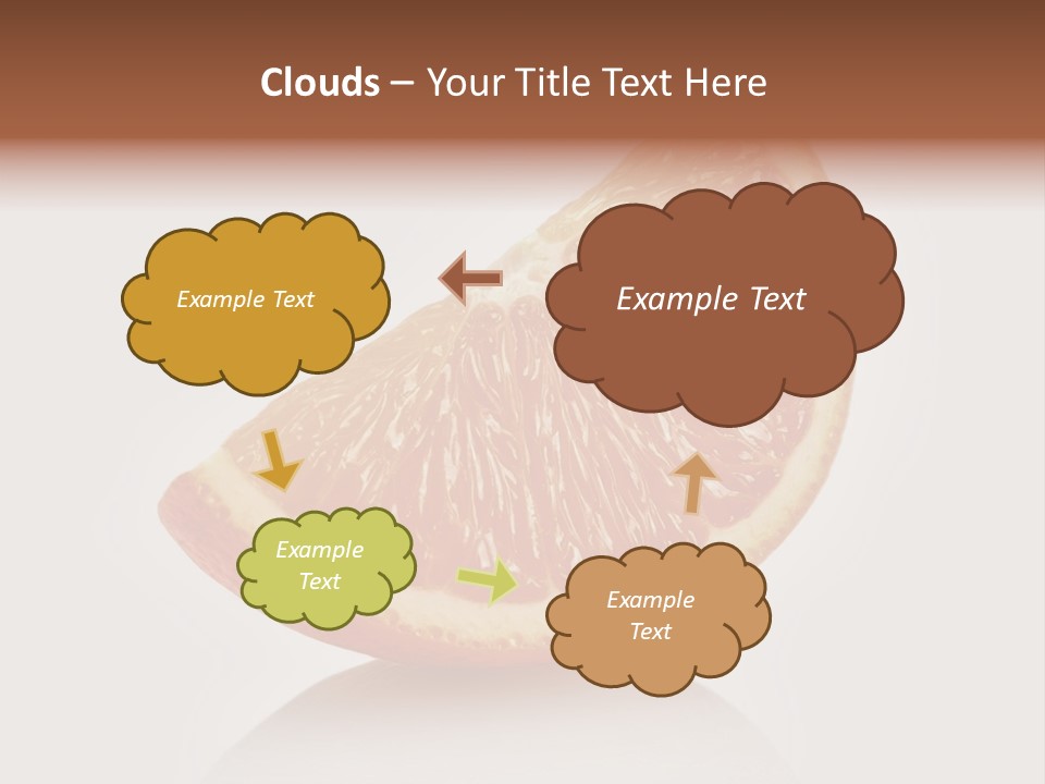 Citrus Succulent Exotic PowerPoint Template