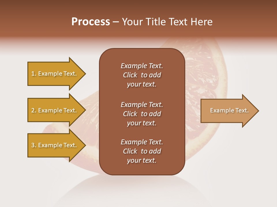 Citrus Succulent Exotic PowerPoint Template