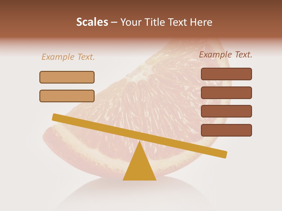 Citrus Succulent Exotic PowerPoint Template