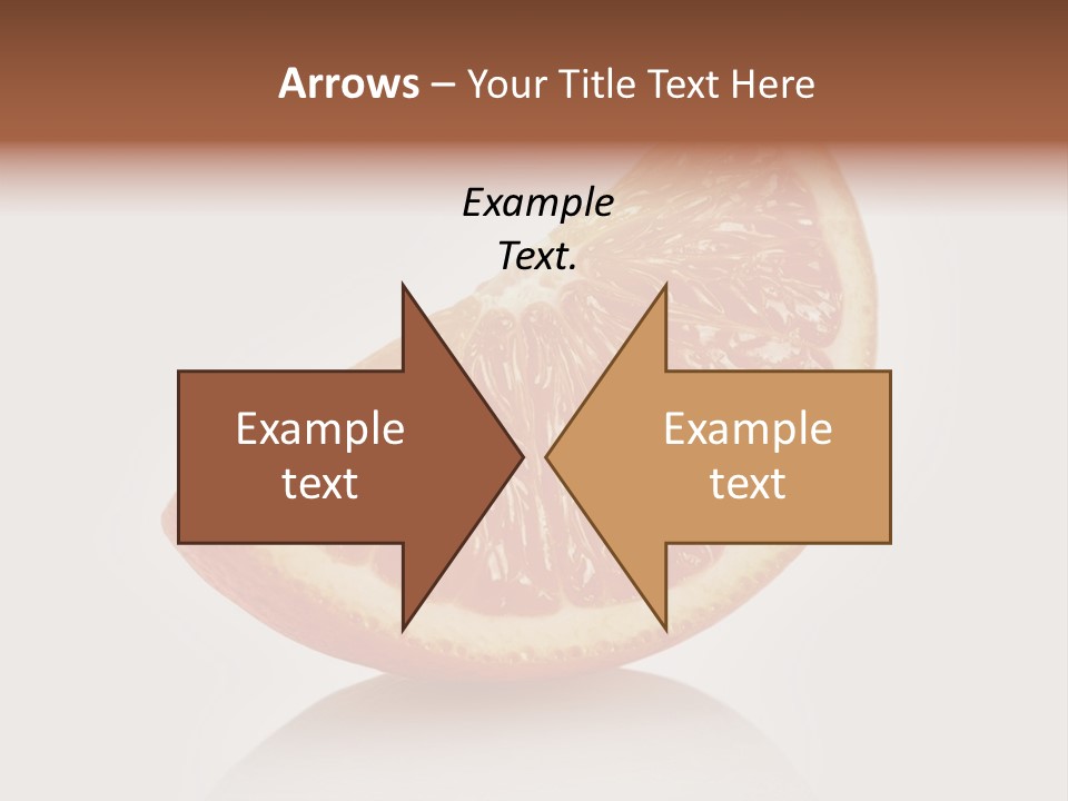 Citrus Succulent Exotic PowerPoint Template