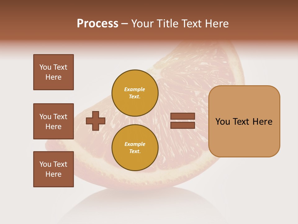 Citrus Succulent Exotic PowerPoint Template