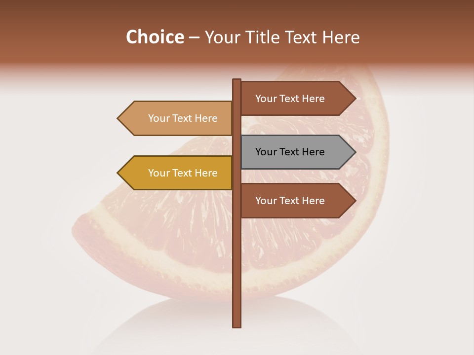 Citrus Succulent Exotic PowerPoint Template