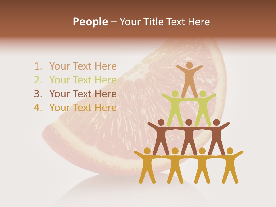 Citrus Succulent Exotic PowerPoint Template