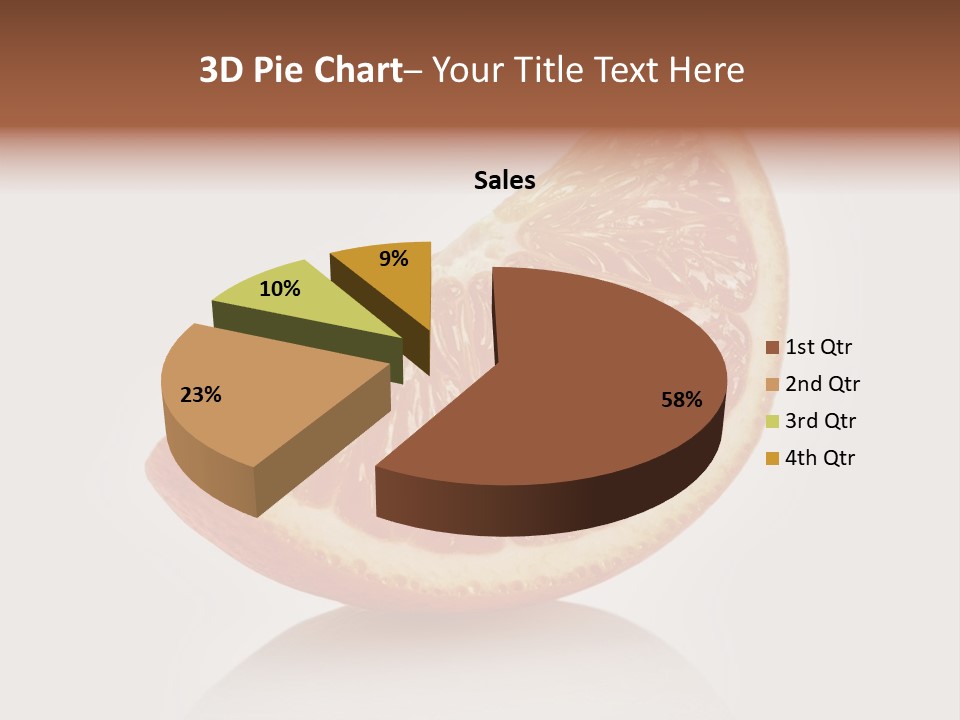 Citrus Succulent Exotic PowerPoint Template