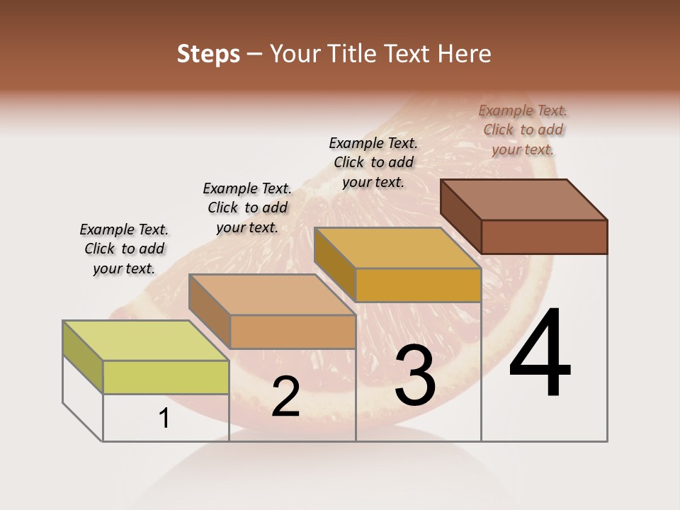 Citrus Succulent Exotic PowerPoint Template