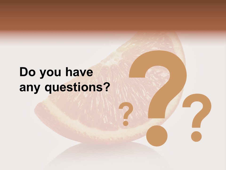 Citrus Succulent Exotic PowerPoint Template