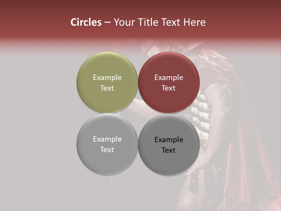 War Cloak Costume PowerPoint Template