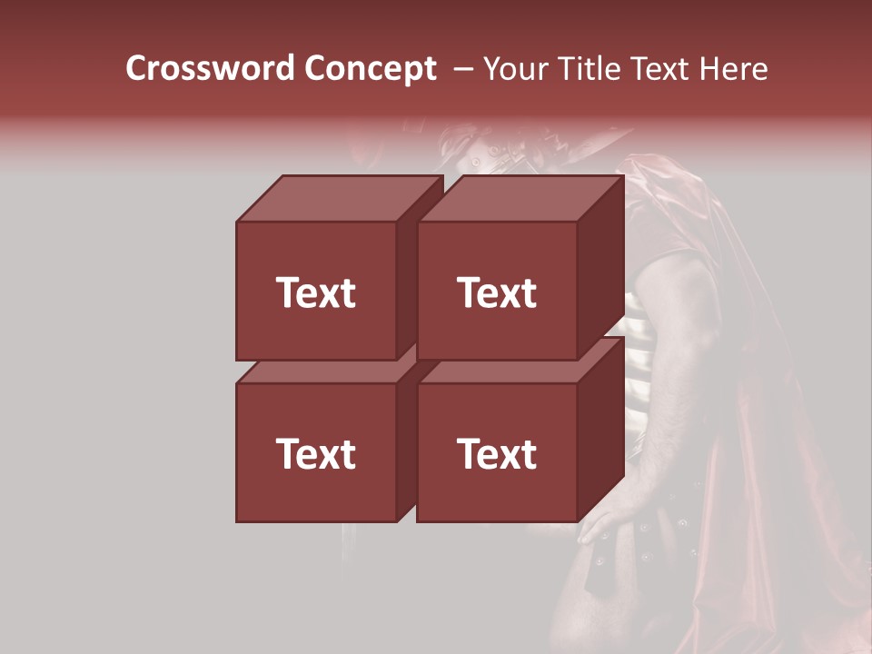 War Cloak Costume PowerPoint Template