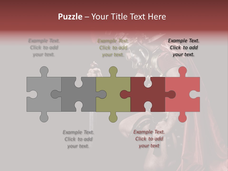 War Cloak Costume PowerPoint Template