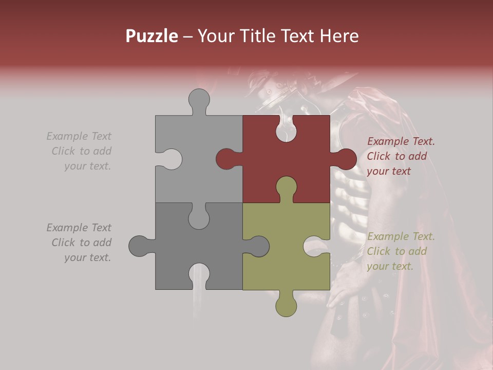 War Cloak Costume PowerPoint Template