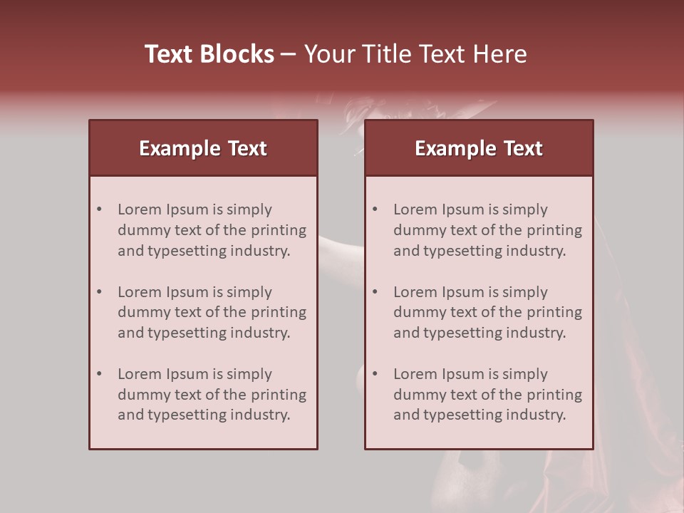 War Cloak Costume PowerPoint Template