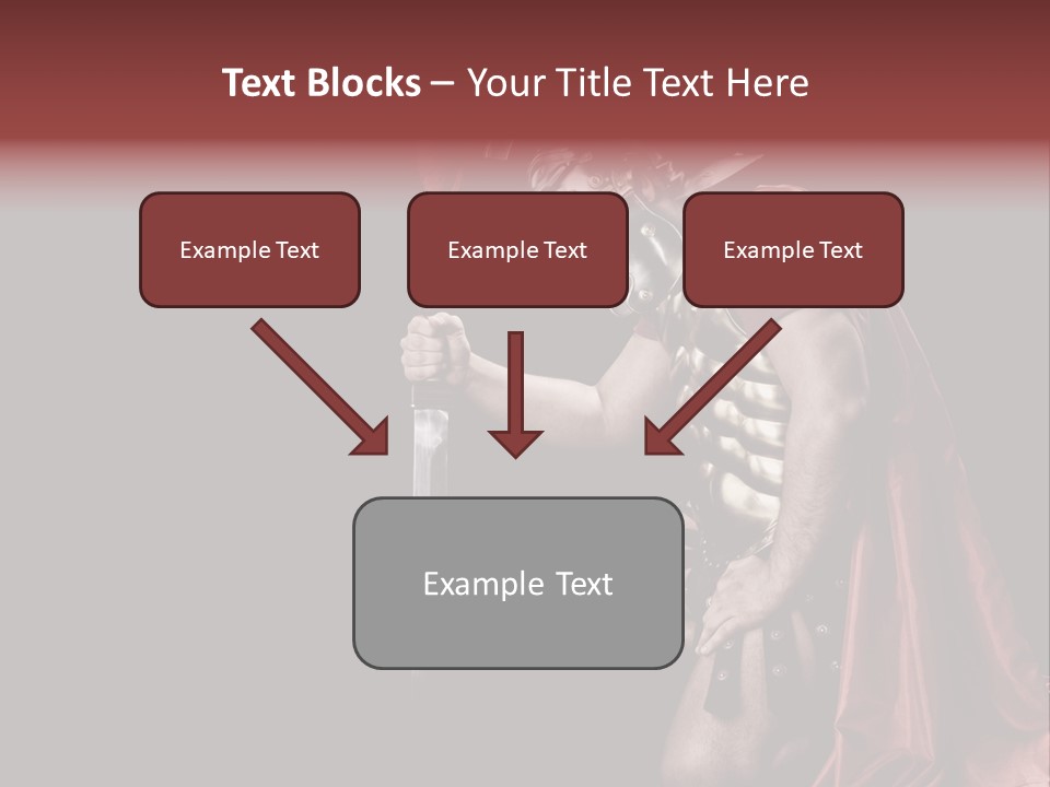 War Cloak Costume PowerPoint Template