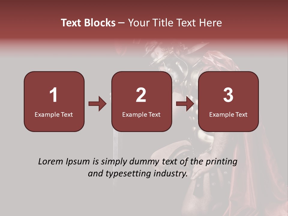 War Cloak Costume PowerPoint Template