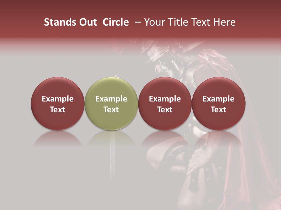 War Cloak Costume PowerPoint Template