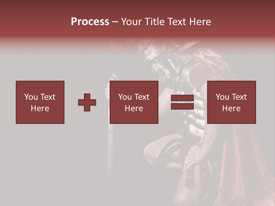 War Cloak Costume PowerPoint Template