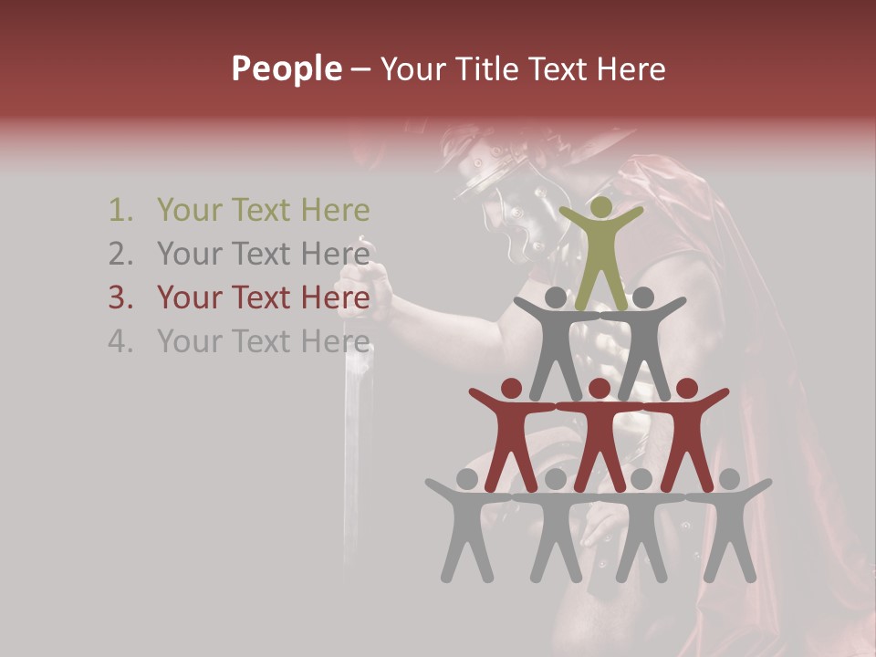 War Cloak Costume PowerPoint Template