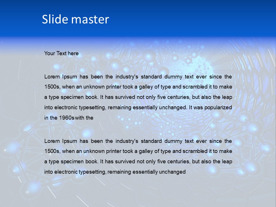 Bonding Scientific Element PowerPoint Template