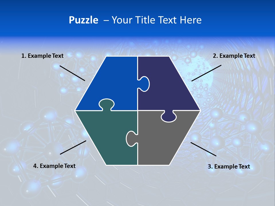 Bonding Scientific Element PowerPoint Template