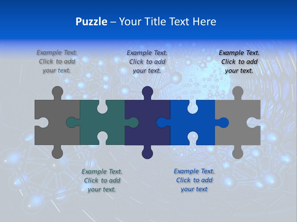 Bonding Scientific Element PowerPoint Template