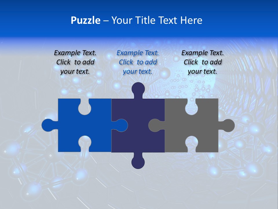 Bonding Scientific Element PowerPoint Template