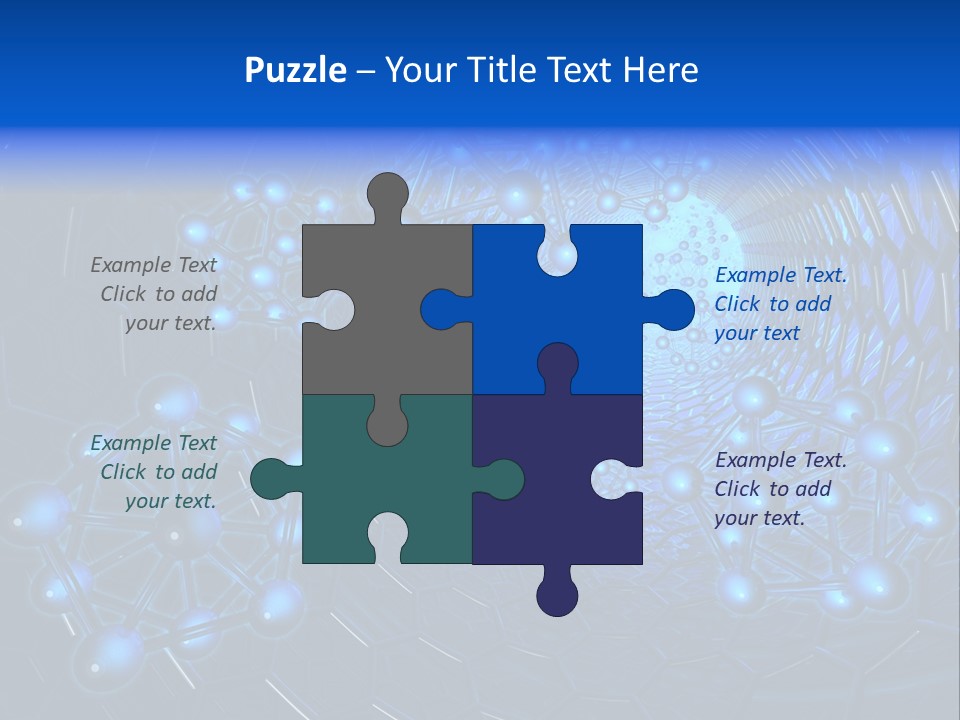 Bonding Scientific Element PowerPoint Template