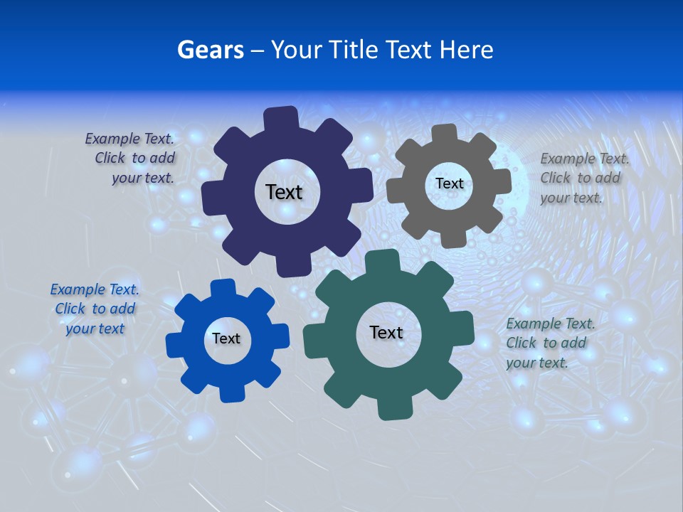 Bonding Scientific Element PowerPoint Template