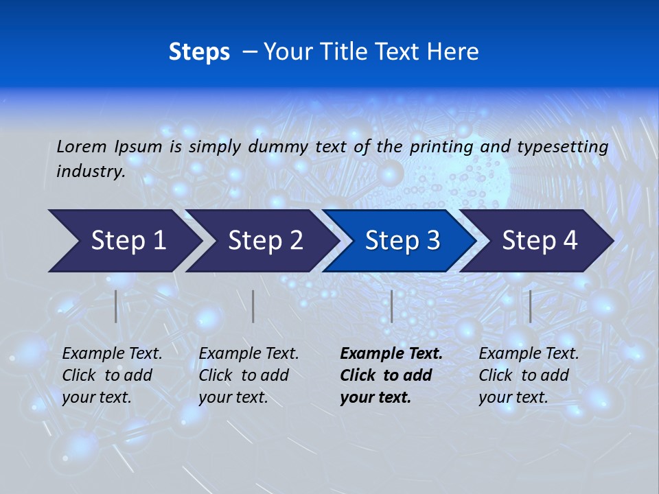 Bonding Scientific Element PowerPoint Template