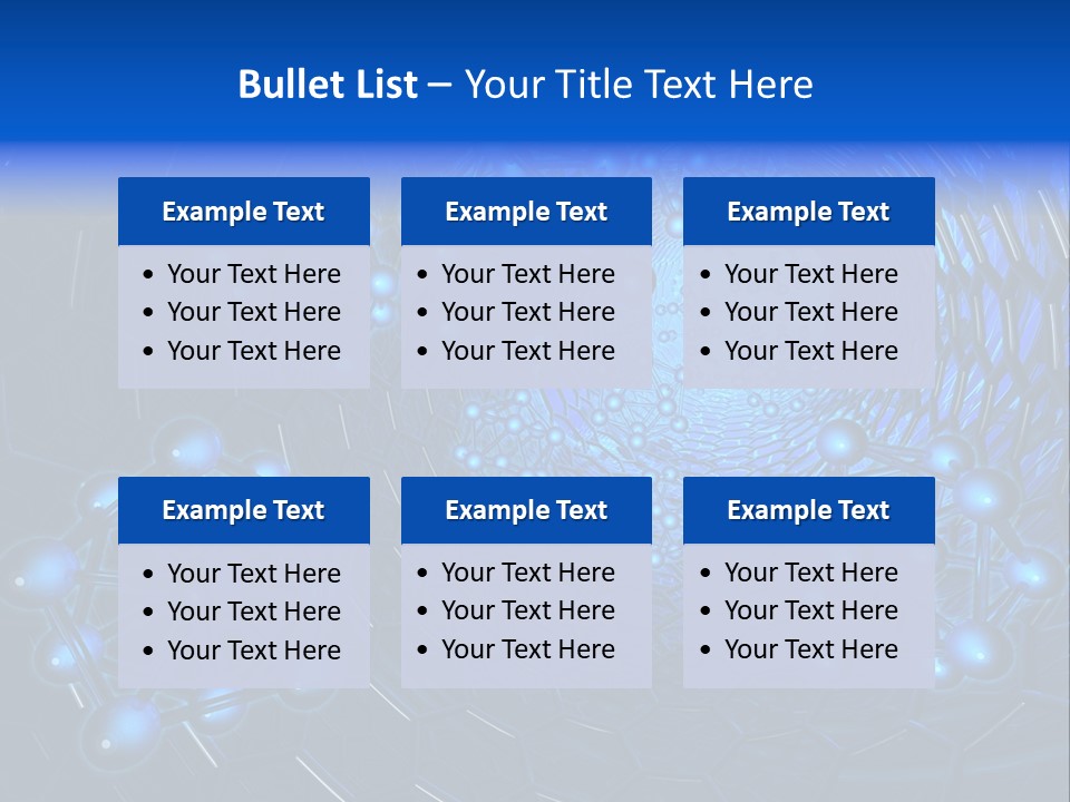 Bonding Scientific Element PowerPoint Template