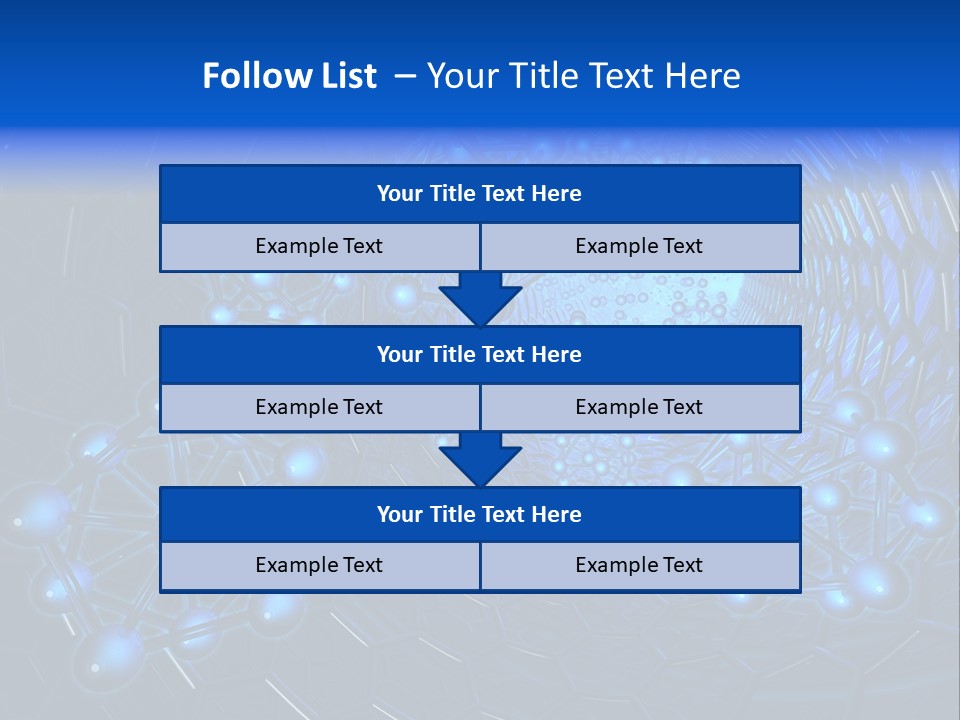 Bonding Scientific Element PowerPoint Template