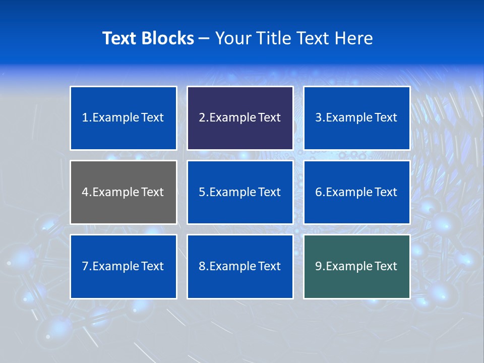 Bonding Scientific Element PowerPoint Template