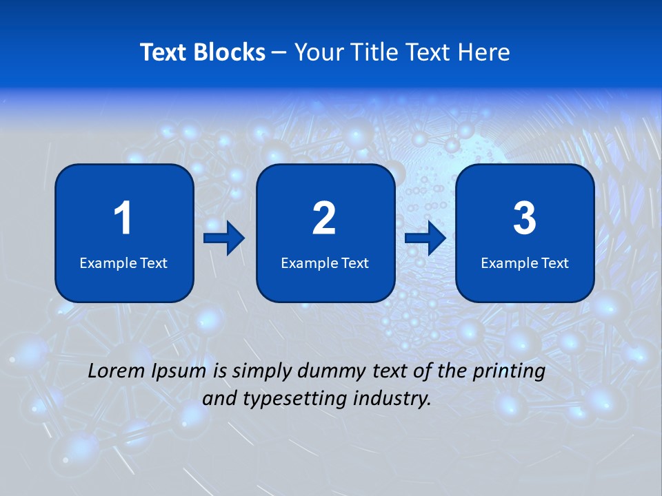 Bonding Scientific Element PowerPoint Template