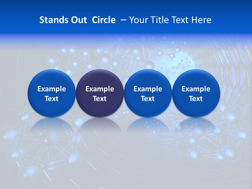 Bonding Scientific Element PowerPoint Template