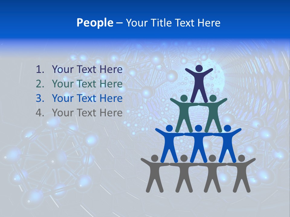Bonding Scientific Element PowerPoint Template