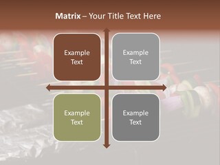 Barbeque Charcoal Tin PowerPoint Template