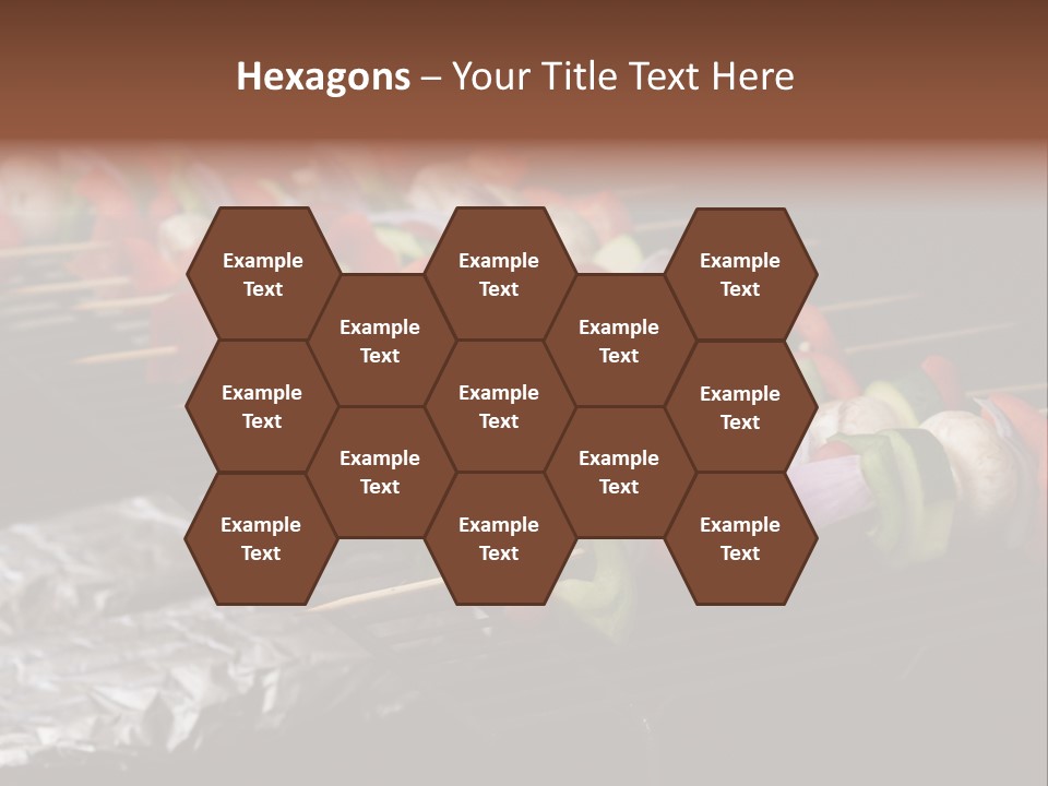 Barbeque Charcoal Tin PowerPoint Template