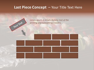 Barbeque Charcoal Tin PowerPoint Template