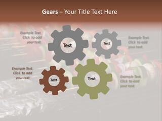 Barbeque Charcoal Tin PowerPoint Template