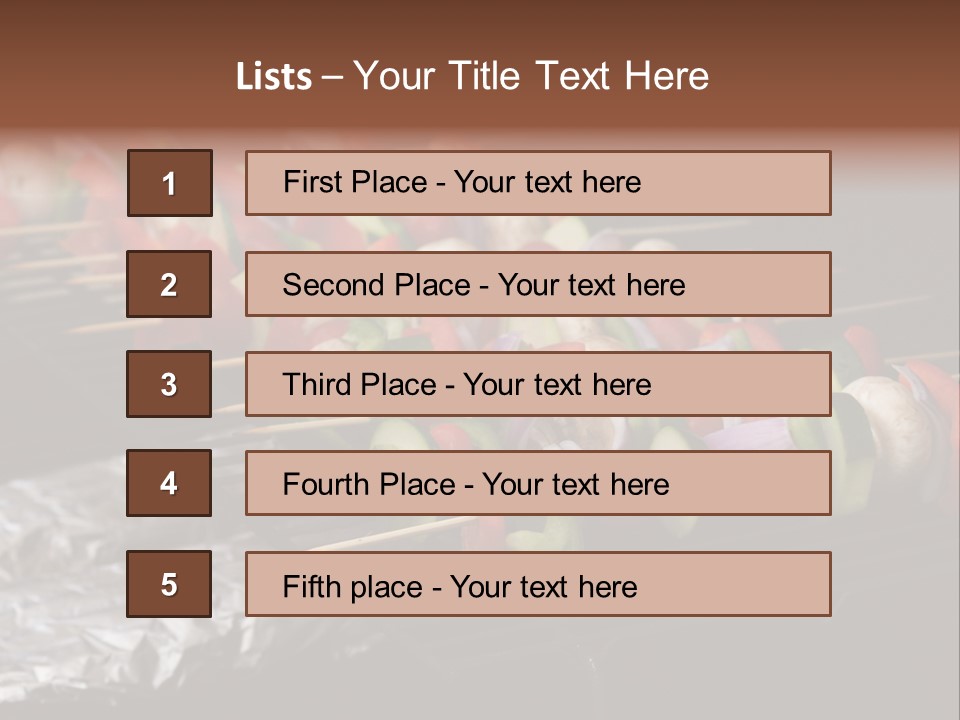 Barbeque Charcoal Tin PowerPoint Template