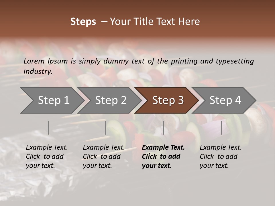 Barbeque Charcoal Tin PowerPoint Template