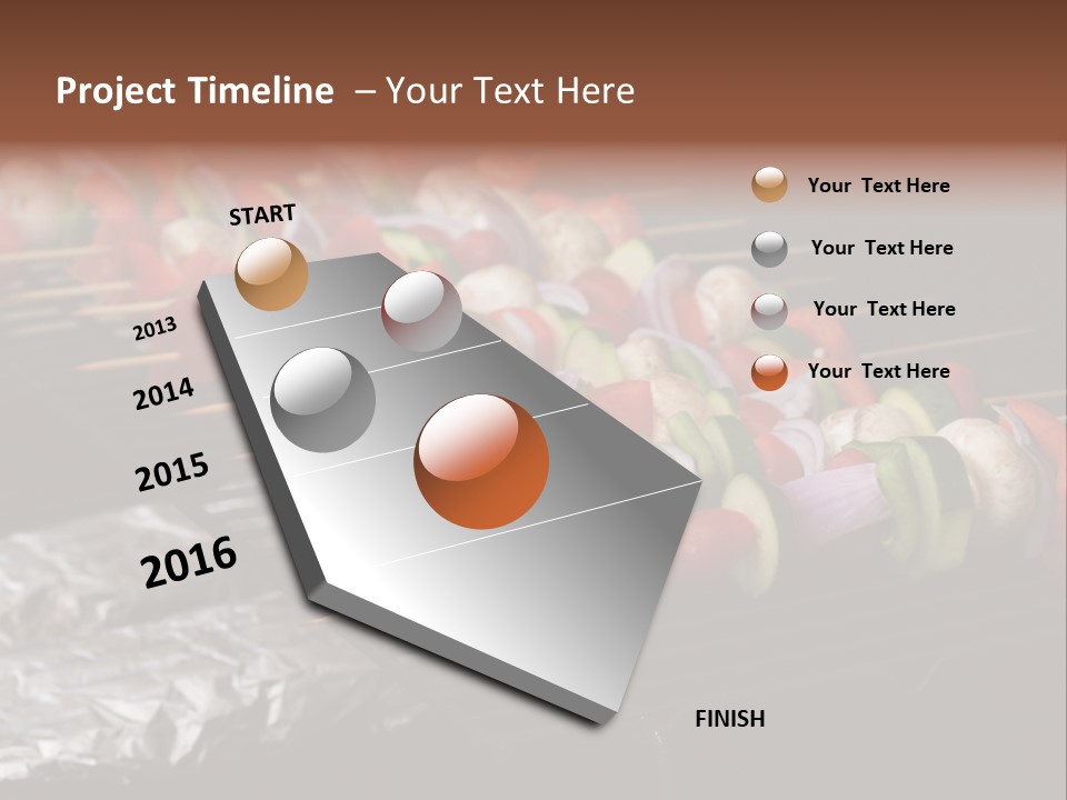 Barbeque Charcoal Tin PowerPoint Template