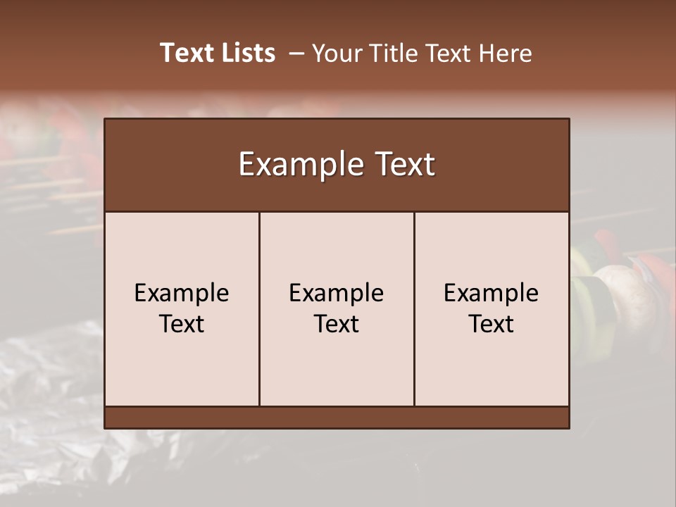 Barbeque Charcoal Tin PowerPoint Template