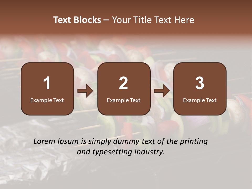 Barbeque Charcoal Tin PowerPoint Template