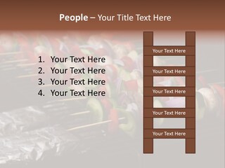 Barbeque Charcoal Tin PowerPoint Template