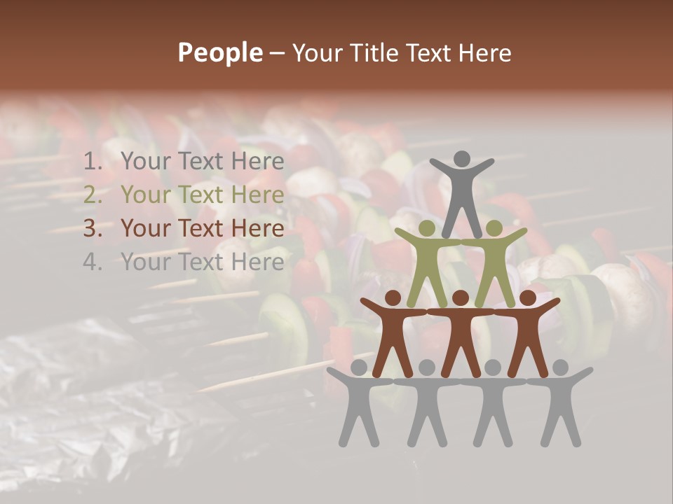 Barbeque Charcoal Tin PowerPoint Template